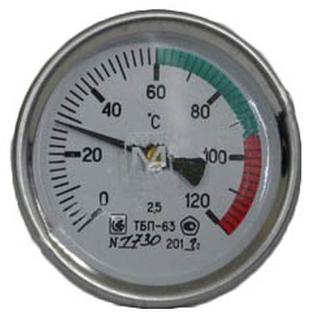 Термометр биметаллический ТБП63/100/Т-(0-120)С 2019г ЗТП