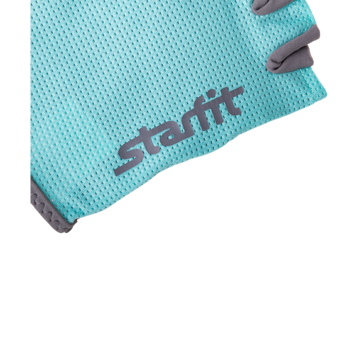 Перчатки для фитнеса Starfit Su-127, мятный/серый размер M 42300594 2