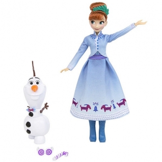Куклы и пупсы Hasbro Disney Princess Hasbro Disney Princess C3382/C3384 Холодное сердце Рождество с Олафом Анна