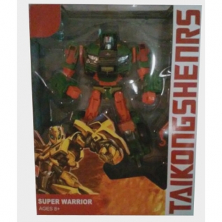 Робот-трансформер Super Warrior, красно-зеленый Shantou