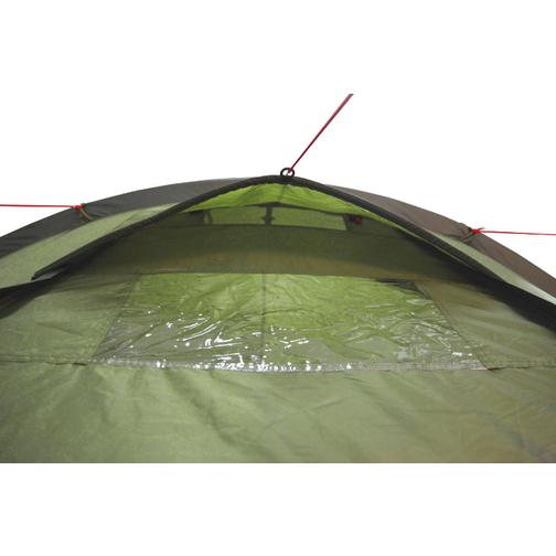 Палатка High Peak Kite 3, зеленый/красный, 180х340х105 см 42220631