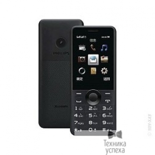 Philips Philips Xenium E168 Black 2 sim, 2.4", 240x320, 2МП, BT, microSD