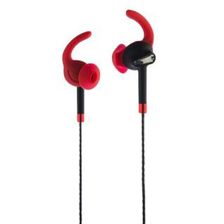 Наушники Hoco M15 Universal Earphones for sport and walking with mic (1.2 м) с микрофоном Red Красные