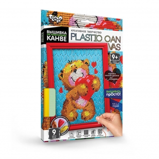 Набор креативного творчества "Вышивка на пластиковой канве" - Мишка Данко Тойс / Danko Toys