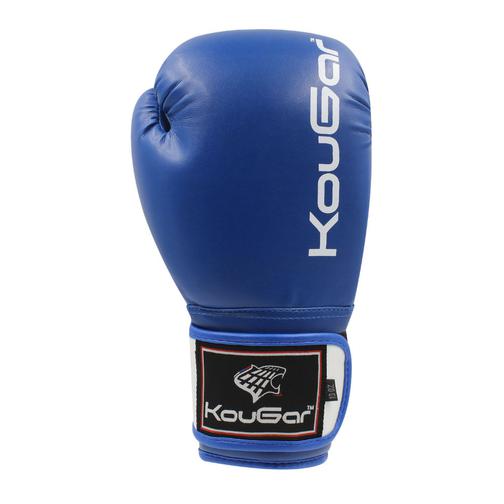 Перчатки боксерские Kougar Ko300-10, 10oz, синий 42405759 4