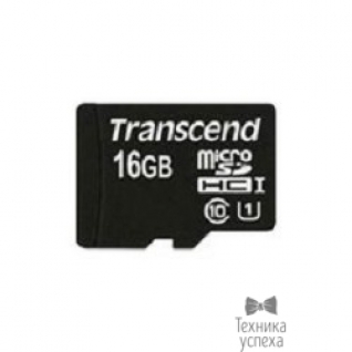 Transcend Micro SecureDigital 16Gb Transcend TS16GUSDCU1 MicroSDHC Class 10 UHS-I
