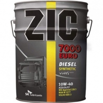 Моторное масло ZIC 7000 EURO 10W40 20л