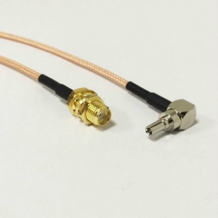 Пигтейл CRC9-SMA (female) - 15 см - кабельная сборка