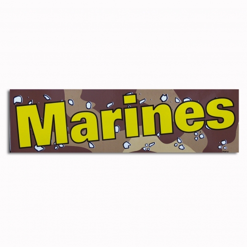 Made in Germany Стикер Bumper Sticker Marines Desert 5021401