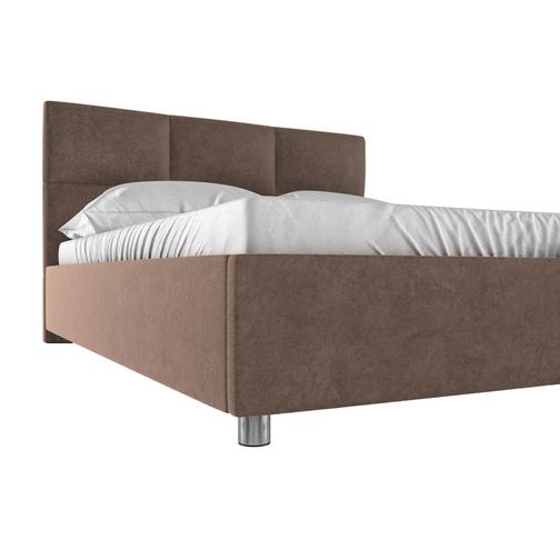 Кровать с подъемным механизмом ПМ: Первый Мебельный Кровать с мягким изголовьем Агата 42747660 33
