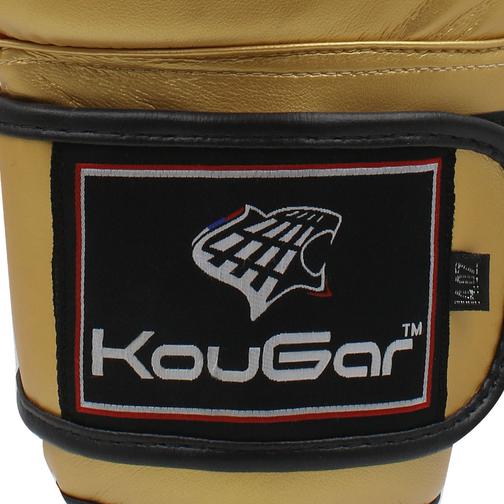 Перчатки боксерские Kougar Ko600-10, 10oz, золото 42405776 1