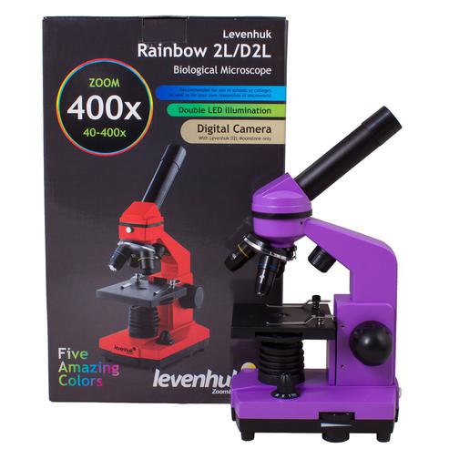 Микроскоп Levenhuk Rainbow 2L Amethyst\Аметист 38117762 9