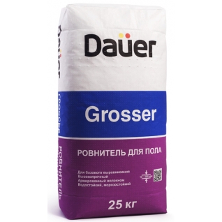 ДАУЭР Гроссер стяжка пола (25кг) / DAUER Grosser ровнитель для пола базовый (25кг)