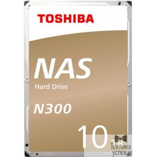 Toshiba 10TB Toshiba N300 (HDWG11AUZSVA) SATA 6.0Gb/s, 7200 rpm, 256Mb buffer, 3.5