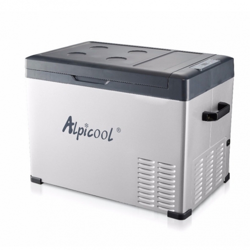 Kомпрессорный автохолодильник ALPICOOL ACS-40 черный (40л, 12/24/220В) 36971480