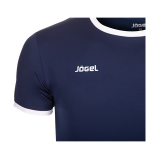 Футболка Jögel Jft-1010-091, темно-синий/белый, детская размер YS