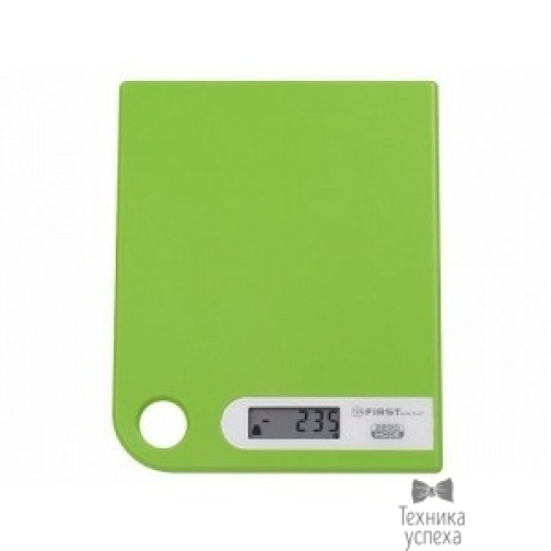 Sinbo Весы кухонные FIRST FA-6401-1-GN,Максимально допустимый вес : 5 кг.Цена деления : 1 г.LCD-дисплей 15 мм 38057201