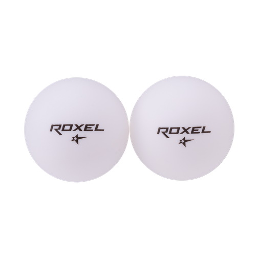 Мяч для настольного тенниса Roxel 1* Tactic, белый, 6 шт. 42300677 1