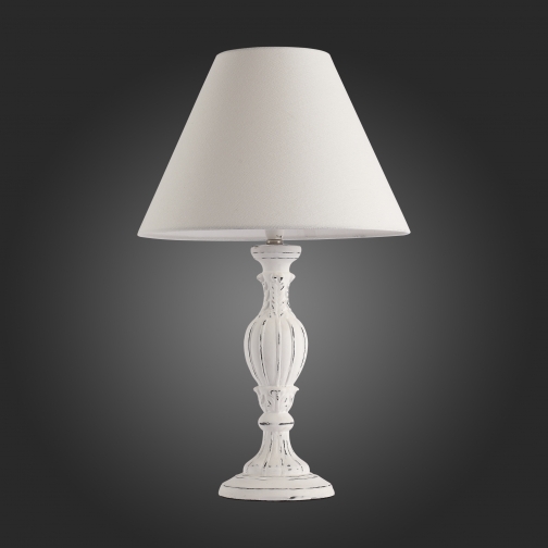 Настольная лампа St Luce Белый/Белый E27 1*60W SL999.504.01 37397458