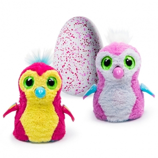 (УЦЕНКА) Интерактивная игрушка Hatchimals - Пингвинчик, розово-желтый / розово-белый Spin Master