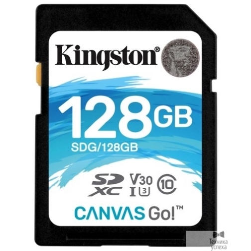 Kingston SecureDigital 128Gb Kingston SDG/128GB SDXC Class 10, UHS-I U3 37894519