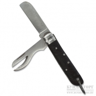 Нож Ital. Taschenmesser 2-TLG. schwarz