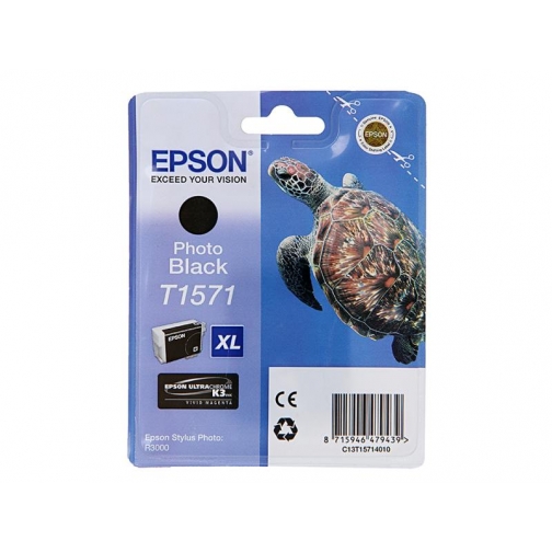 Оригинальный картридж T15714010 для Epson Stylus Photo R3000 чёрный, струйный 8252-01 850629