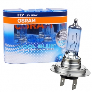Лампа Osram H7 55W 12V Cool Blue Intense Limited Edition 2 шт. 64210CBL-DUOBOX Osram