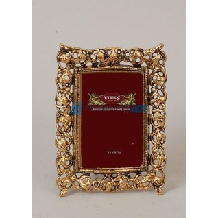 Фоторамка из бронзы "Мерилин" малая, цвет золотой (размер фото 9х13)