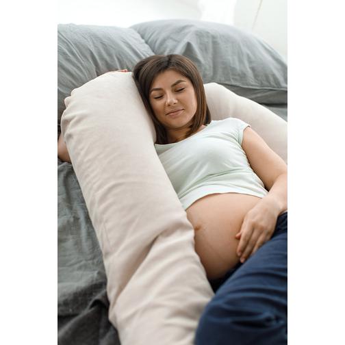 Подушка для беременных U-образная Бежевый мкв DreamBag 39680089 3