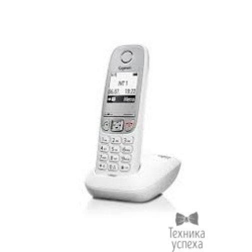 Gigaset Телефон Gigaset A415 белый (трубка с ЖК диспл., База) стандарт-DECT 5801994