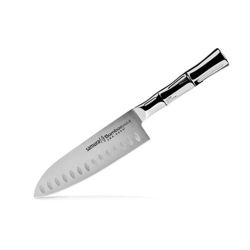 Нож кухонный стальной Сантоку Samura BAMBOO 42882913 2