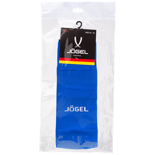 Гетры футбольные Jögel Essential Ja-006, синий/серый размер 35-37