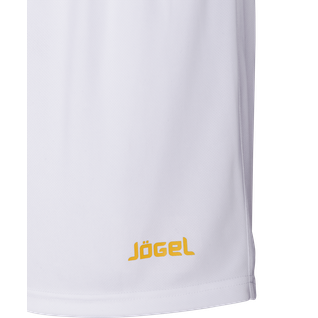 Шорты баскетбольные Jögel Jbs-1120-014, белый/желтый размер XXL