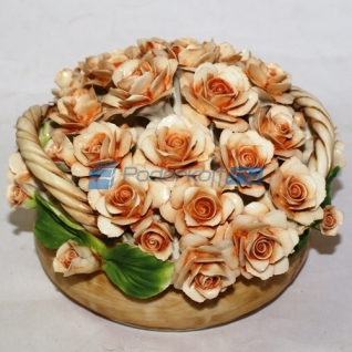 Цветы из фарфора "Чайные розы"