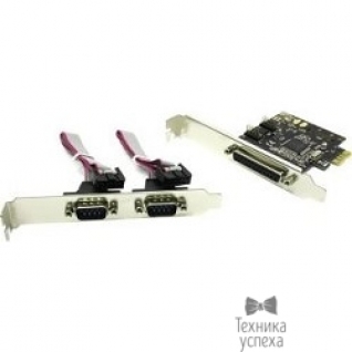 Espada Espada Контроллер PCI-E to 2 RS232 + 1 Printer порт (2 COM + 1 LPT port), chip MCS9901CV (oem), (FG-EMT03A-1-BU01) (38205)