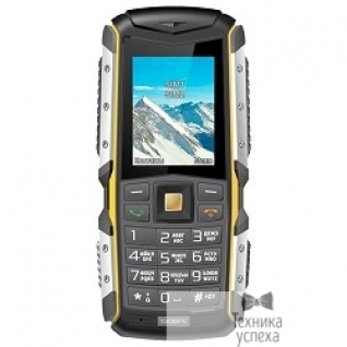 Texet TEXET TM-512R мобильный телефон цвет черный/желтый