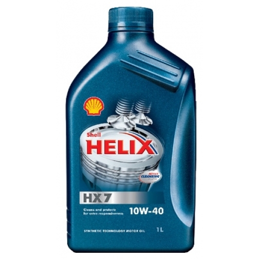 Моторное масло SHELL Helix HX7 10w-40 1 литр 5926648