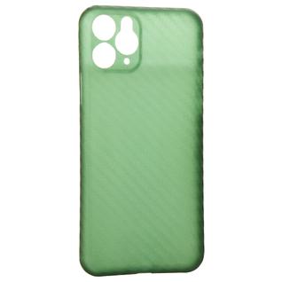 Чехол-накладка карбоновая K-Doo Air Carbon 0.45мм для Iphone 11 Pro (5.8") Зеленая