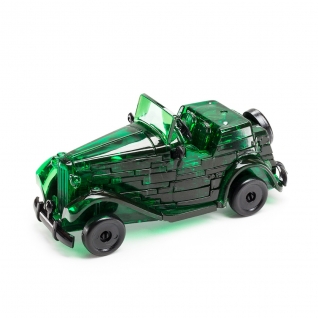 Кристальный 3D-пазл "Зеленый автомобиль", 53 элемента Crystal Puzzle