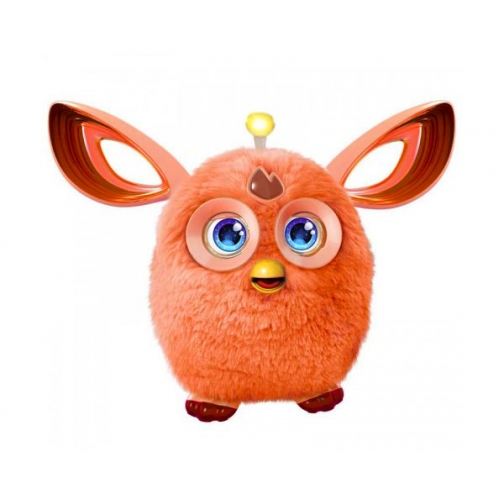 Интерактивная игрушка Hasbro Furby Hasbro Furby B7150/B7153 Ферби Коннект ТЕМНЫЕ ЦВЕТА оранжевый 37605172