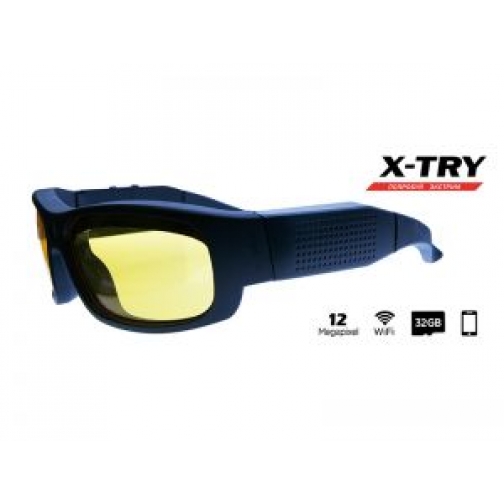 Цифровая камера очки X-TRY XTG300Y HD 1080p WiFi (желтые линзы) 835107 7