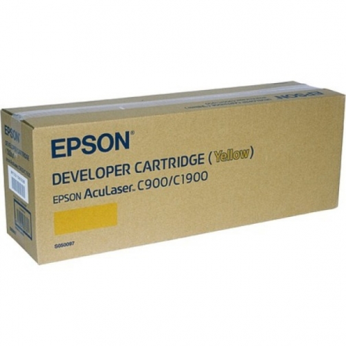 Картридж Epson S050097 для Epson AcuLaser C900, C1900, оригинальный, (жёлтый, 4500 стр.) 8384-01 850539