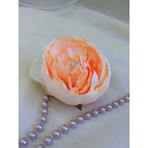 Пион (головка цветка d 8 см, h 5 см,1 шт) персиковый 9210064