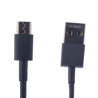 USB дата-кабель Remax Chaino Series Cable (RC-120m) MicroUSB 2.1A круглый (1.0 м) Черный