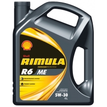 Моторное масло SHELL Rimula R6 ME 5w-30 4 литра