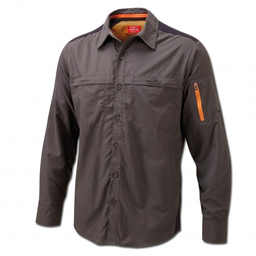 Craghoppers Рубашка Bear Grylls Trek, цвет черного перца 5023938