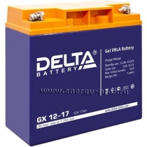 Аккумуляторные батареи Delta Аккумуляторная батарея GX12-17