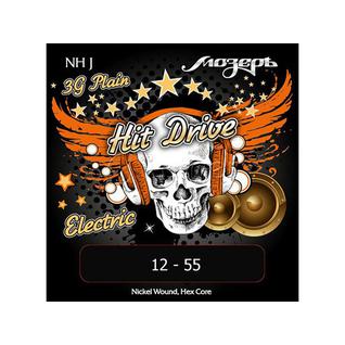 Струны для электрогитары, 12-55, NH-J Hit Drive Jazz, Мозеръ