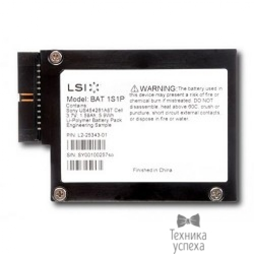 Lsi Lsi (LSI00264) Батарейный блок MegaRAID LSIiBBU08 Battery Backup Unit for SAS 9260-xx, 9280-xx + cable 9149588